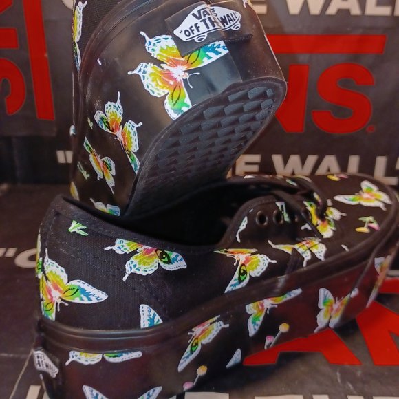 Vans Men's 7/W8.5 Authentic Stacked Morph Blackout Glow In The Dark VN0A4BVO1OJ - Picture 4 of 15